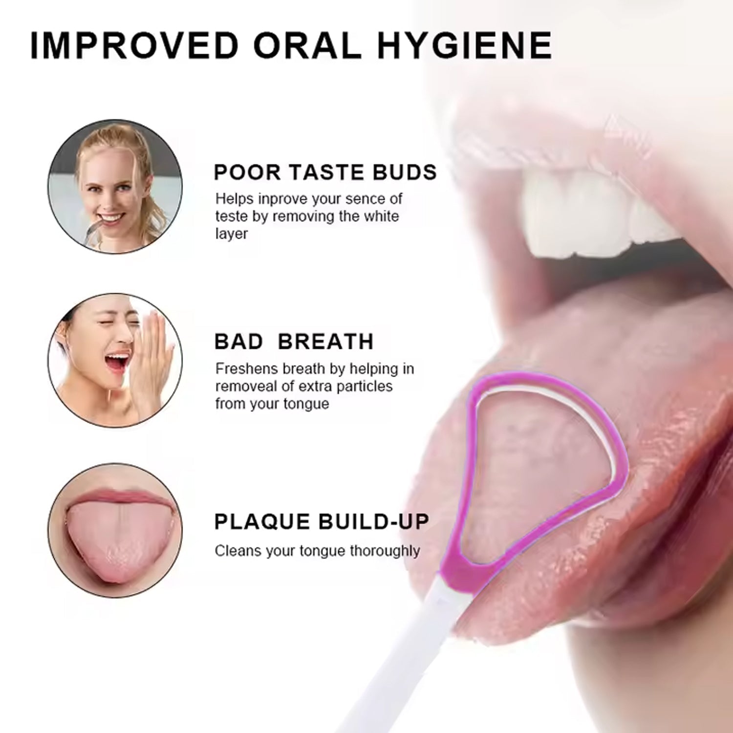 MouthFresh Tongue Brush MouthFresh Tongue Brush